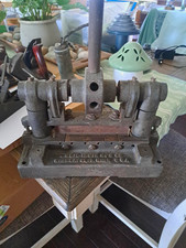 Oneil Irwin Mfg Co No 1 Vintage Cast Iron Bench Mount Base Tool Fixture, USA picture