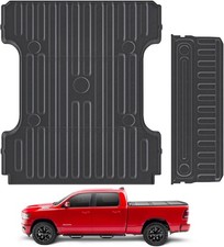 Truck Bed Mat & Tailgate Mat for 2002-2018 Dodge Ram 1500 & 2500/3500 2002-2026 picture
