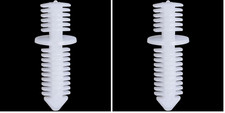 30Pcs Double End Xmas Tree Retainers Clips 11/32
