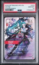 2026 RIFTBOUND: LEAGUE OF LEGENDS SFD-SPIRITFORGED #223 VAYNE - HUNTER PSA 10 picture