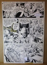 World's Finest 267 ORIGINAL RED TORNADO ART PAGE 1980 Jose Delbo DC Comics SciFi picture