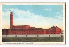 Lewisburg Pennsylvania PA Postcard 1915-1930 U. S. Northeastern Penitentiary picture