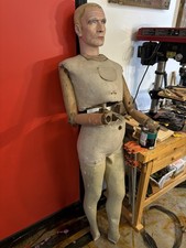 Mannequin Male German French 19th Cent museum quality Original Head Rare $1950 picture