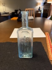 VINTAGE RARE 1890’s  PECULIAR HEUSSY & FILZ BOTTLE SEATTLE, WA Pharmacy Embossed picture