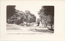 RPPC City Streetcar / Street Railway Scene Valparaiso Indiana - early 1900s picture