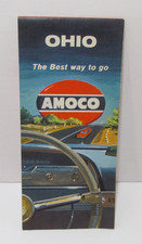 Vintage 1959 AMOCO State of Ohio Road Map picture
