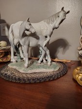 Lladro Horse Figurine First Steps On The Prairie #6873 Mare & Foal with Box picture