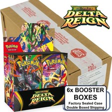Pokemon Mega Evolution Delta Reign Booster 6 Box Case Sealed 11/6 PRESALE picture