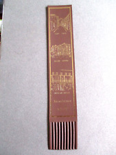 Leather BOOKMARK Broadstairs Kent Charles Dickens House York Gate Bleak House BR picture