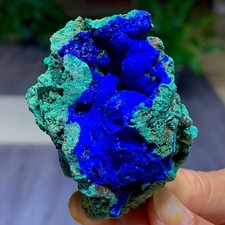 108G BEST Natural Azurite/Malachite crystal minerals specimens picture
