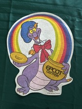 VTG Figment 1982 Walt Disney World Theme Parks EPCOT Center Felt Pennant picture