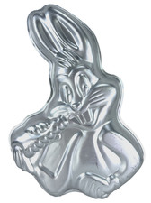 Wilton Aluminum Bugs Bunny Cake Pan Warner Brothers 502-7598~9149 Vintage 1978 picture