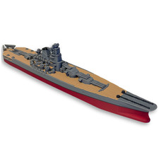 Yamato Battleship Model - 10-Inch Historical Replica - WWII Naval History Decor picture