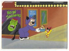 Vintage Mighty Mouse Animation Cel - 1979 Sweet Sue picture