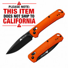 Ozark Trail 7.5 inch Slide Lock Folder Folding Knife with Ball Bearing 3.3 inch picture