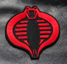 Cobra GI Joe USA Army Tactical Embroidered Hook Fastener 3.5 inch Patch (MTC1) picture