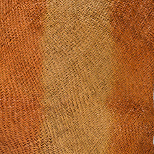Dida Ceremonial Raffia Tie-Dye Textile Côte d'Ivoire 14.5x12.5 inch picture