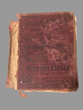 Vintage Sears Roebuck & Co. Catalog 112 Great Early 1900s Advertising Pages picture