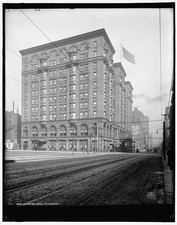 St. Louis Missouri Planters Hotel 1901 Streetcar Tracks Detroit Publishing picture