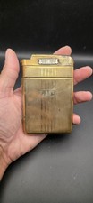 Antique 1930s Art Deco Integrated Lighter Cigarette Case - JC Monogram picture