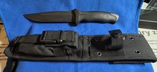 1994 Buck 650 Nighthawk Fixed Blade Knife with Sheath picture
