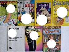 Bizarre Sex Kitchen Sink Comix Lot ☆7 #1-7 NM-FN1972 Denis Kitchen High MidGrade picture