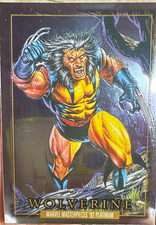 SkyBox 2024 Marvel Masterpieces '92 Platinum Wolverine #94 Non-Sport Card Jusko picture