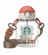 Starbucks Pokemon Pikachu Coffee Adventure Straw Tumbler 458ml US Seller In Hand picture