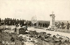 Unveiling of Battle Monument Wounded Knee SD 1914 RPPC Postcard COPY picture