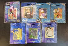 *LOT OF 7* DISNEY ROYAL STAMP x Pink A La Mode Collectible Pins picture