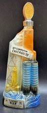 1978 VTG Jim Beam 8th ANNUAL CONVENTION CHICAGO Whisky Decanter Empty -FREE SHIP picture