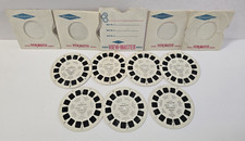 VTG View-Master Disneyland w Sleeve Frontierland Main Street Fantasyland Tomorro picture
