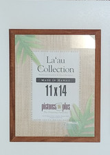 VITG SOLID HAWAIIAN KOA WOOD FRAME NWT  1990's Pictures Plus 11 X14 picture