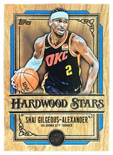 Shai Gilgeous-Alexander 2025/26 Topps Basketball Hardwood Stars #HS-6 picture