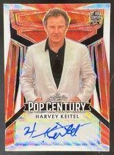 Harvey Keitel 2023 Leaf Metal Pop Century Auto Wave Orange 1/4 picture