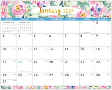 2027 Magnetic Calendar - 2027 Calendar from Jan.2027 - Dec.2027, 12 Monthly picture