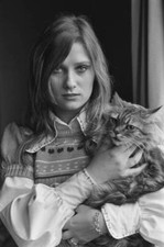 British singer and actress Linda Kendrick , UK, 1973 OLD PHOTO picture