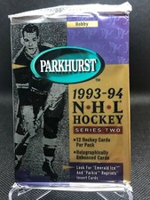 1993-94 Parkhurst NHL Hockey Series Two 12 Cards Per Pack - Emerald Ice & Parkie picture
