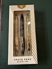 New 3 Pack Pen Black Ink Gift Set picture
