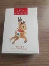 MIB Hallmark  2025/26 DASHER #1 EIGHT TINY REINDEER SERIES Orn -  picture
