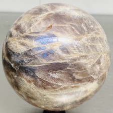 Natural Gray moonstone sphere quartz Crystal ball Healing 3920G (8.64LB) picture