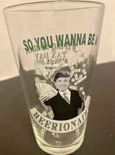 Flying Saucer 2004 Tax Day Beer Pint Glass Donald Trump Beerionaire RARE picture