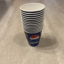 Vintage 2008 Pepsi Paper Cups lot of 14 12oz MyFountainCup.com Edition NOS picture