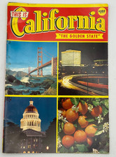1967 Plasticchrome California Golden State Travel Picture Book Vol 107 Vintage picture