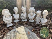 Disney haunted mansion Garden Statue Set Busts Uncle Jacob Dread Decor Cemetery picture