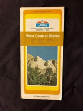 Vtg 1975 West Central States Howard Johnson's Rand McNally Road Map picture