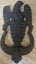 Vintage 715 Cast Iron American Bald Eagle Victorian 7