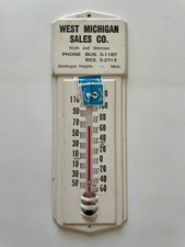 Vintage WEST MICHIGAN SALES CO Ninth and Sherman Muskegon Heights MI not working picture