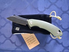 *NEW*🔥 Artisan Cutlery - Eterno Folding Knife w/D2 Blade & G10 Handle 1818P-BKC picture
