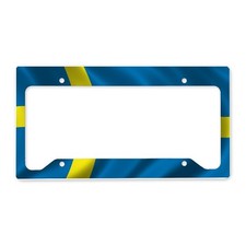 CafePress Sweden License Plate Holder License Frame (1078200794) picture